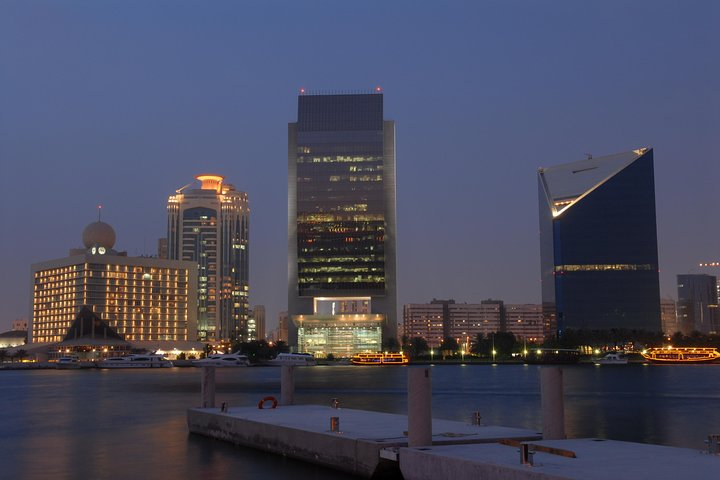 Experience the unique blend of tradition and modernity in Dubai. Stroll along the waterfront as the sun sets soaking in the stunning skyline and preparing for the famous dancing fountains.